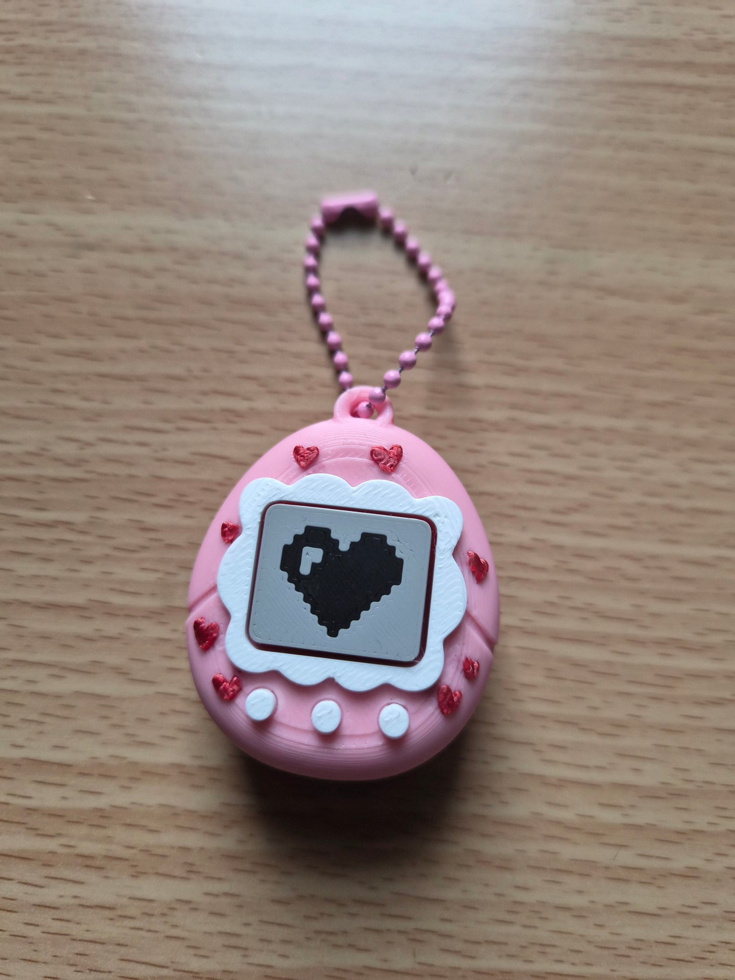 Tamagotchi Style Fidget Toy | Cute Retro Keychain with Clicker Screen | Kawaii Stress Relief Toy